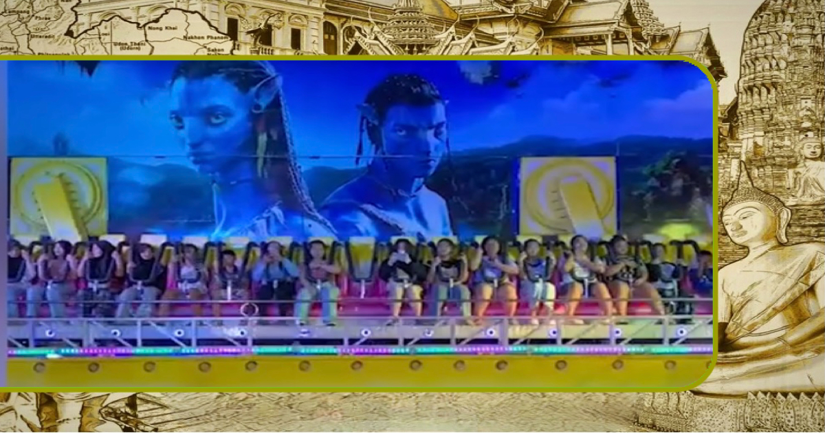 16-jarig Thais meisje uit een kermisattractie gelanceerd, gelukkig overleeft zij dit