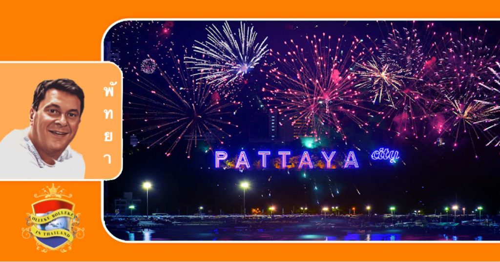 Het oudejaarsfeest van Pattaya wordt dit jaar vanaf het strand gevierd