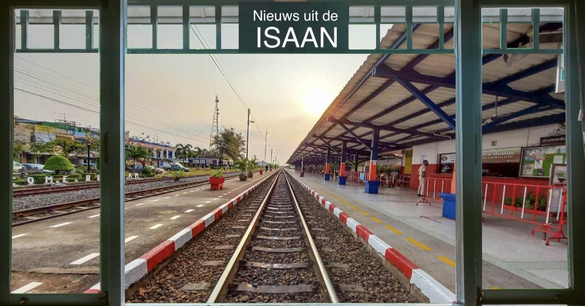 De “5-minuten-treinmarkt” in Noordoost-Thailand trekt vele toeristen aan en is bezig zich te ontwikkelen tot de toeristische hotspot van Buriram
