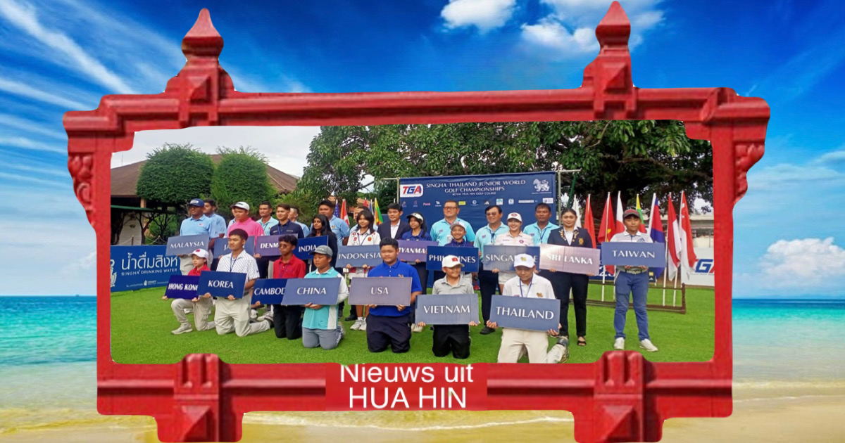Jeugdtalenten tijdens Singha Thailand Junior World Golf Championship laten zich in Hua Hin zien 