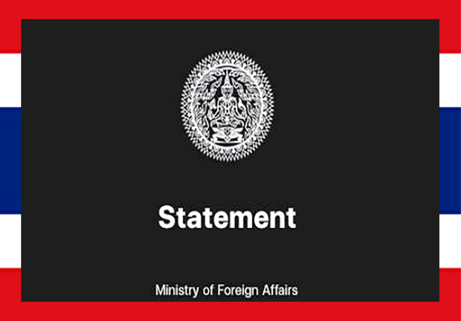 Verklaring van het ministerie van Buitenlandse Zaken Thailand over het lot van Thaise staatsburgers die op onmenselijke wijze zijn gedood