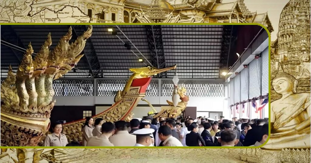 De marine van Thailand laat een koningssloep voor koning Rama X bouwen