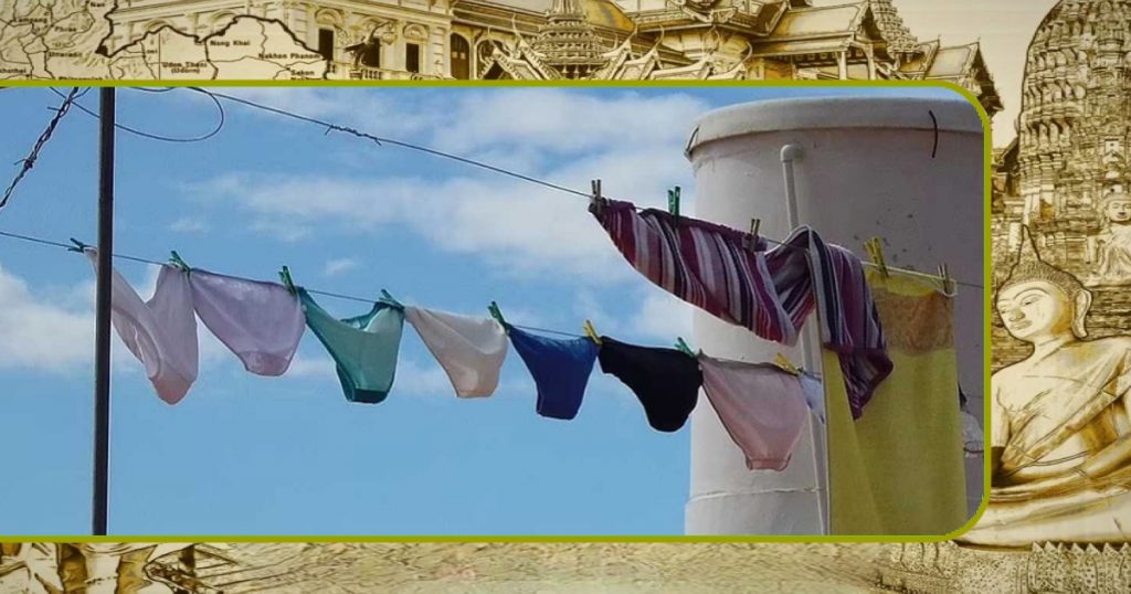 Het dragen van een onderbroek is in Thailand bij de wet verplicht