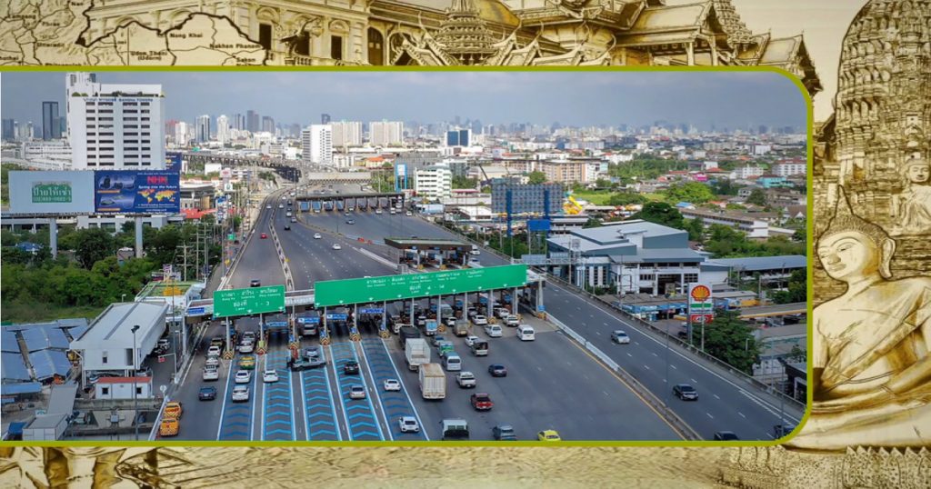 Morgen hoeft u geen snelweg tol te betalen omdat Thailand Koning Bhumibol herdenkt