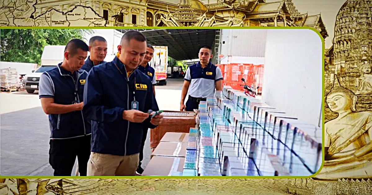 ‘Vape Escape’ in Centraal-Thailand, het ATP neemt een enorme hoeveelheid E-sigaretten en bijbehorende parafernalia in beslag