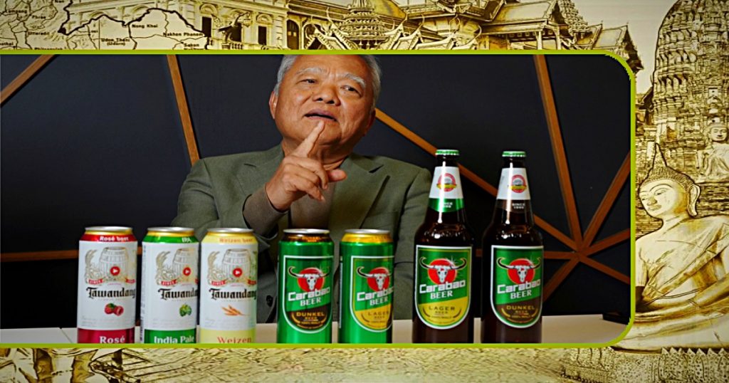 De Carabao Group duikt in de biermarkt van Thailand en gaat twee bieren brouwen