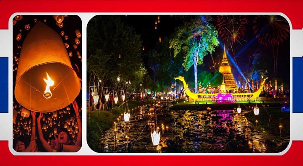 Hier enkele provincies waar uitgebreid Loy Krathong dit jaar in Thailand gevierd gaan worden