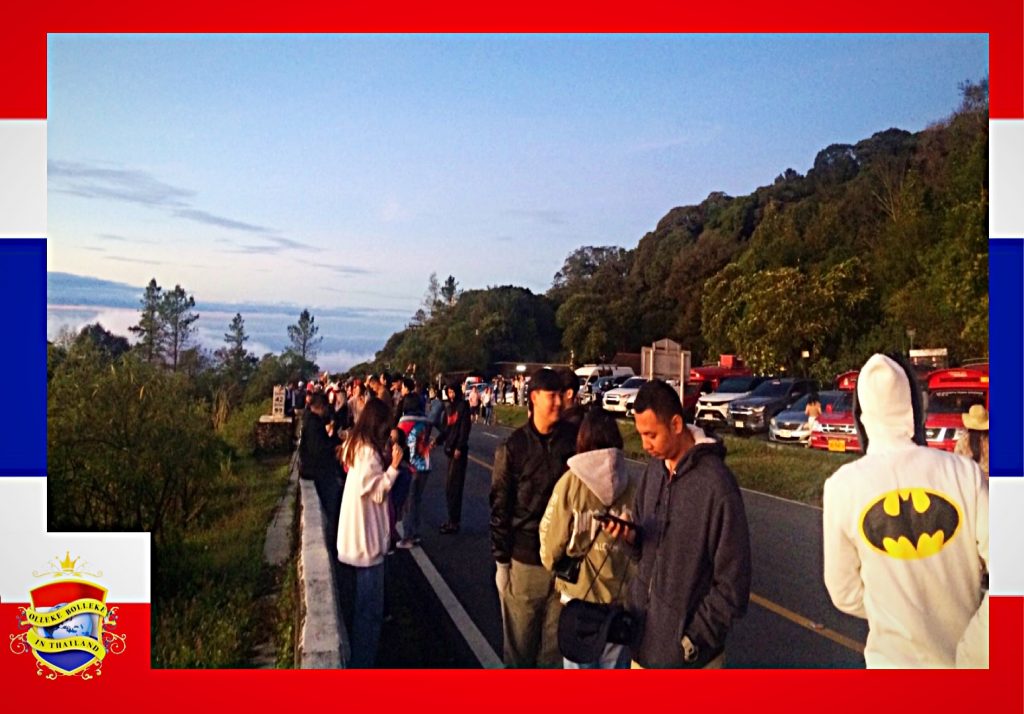 In Chiang Mai was het zoals voorspeld koud, op de Doi Inthanon het vanochtend zelfs 9 graden Celsius