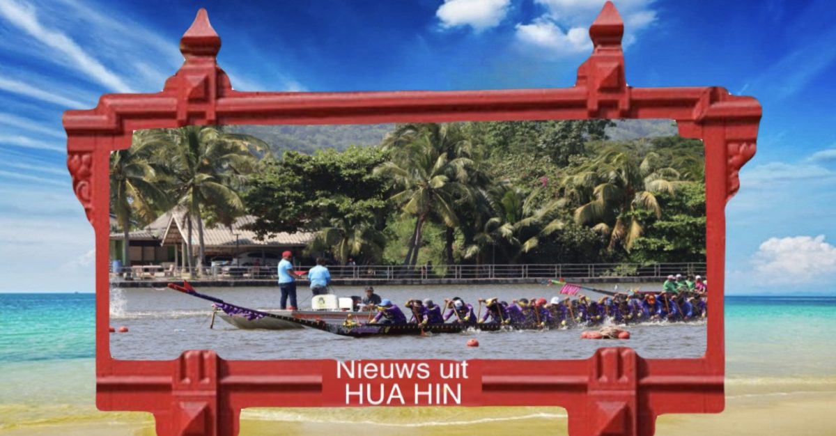 De langboot-race in Hua Hin trok veel publiek