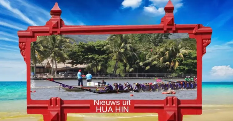 De langboot-race in Hua Hin trok veel publiek