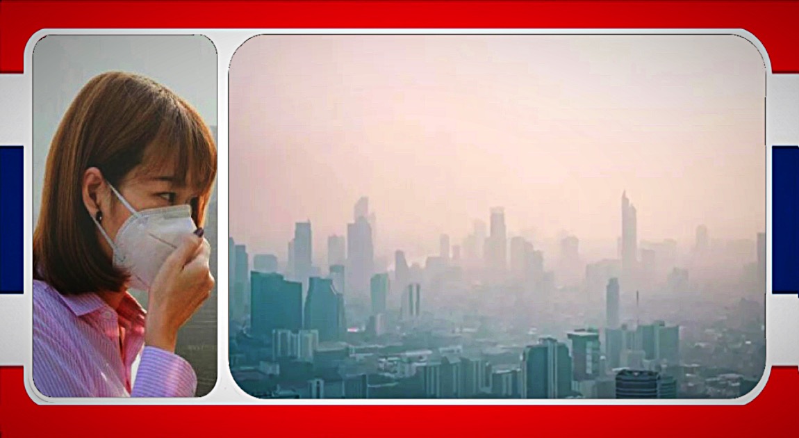 De hoofdstad van Thailand kampt met een stijging van het PM2,5-niveau als gevolg van een slechte luchtcirculatie