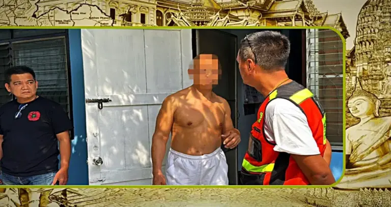 Monnik in Centraal-Thailand gearresteerd omdat hij een bokser droeg en alleen een kamer huurde