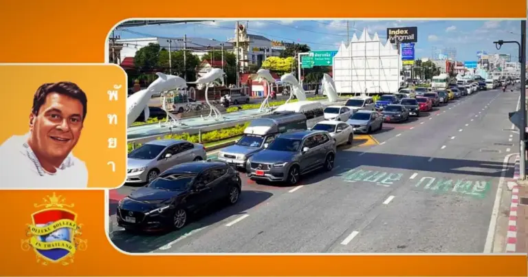 Het vuurwerk festival van Pattaya was duizelingwekkend mooi maar wel met de nodige verkeersproblemen