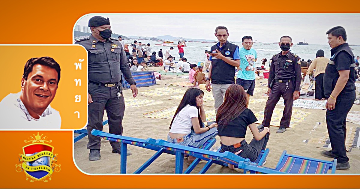 Strandexploitanten van Pattaya gewaarschuwd om geen misstanden aan te gaan