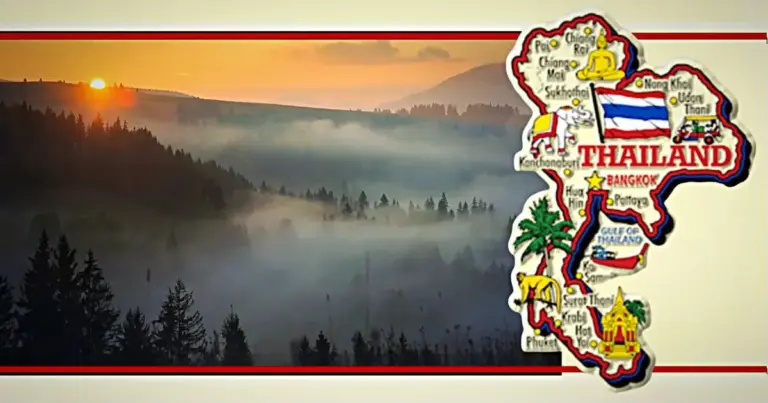 In het zuiden van Thailand blijft het regenen, maar in het noorden komt  mist en regen voor!