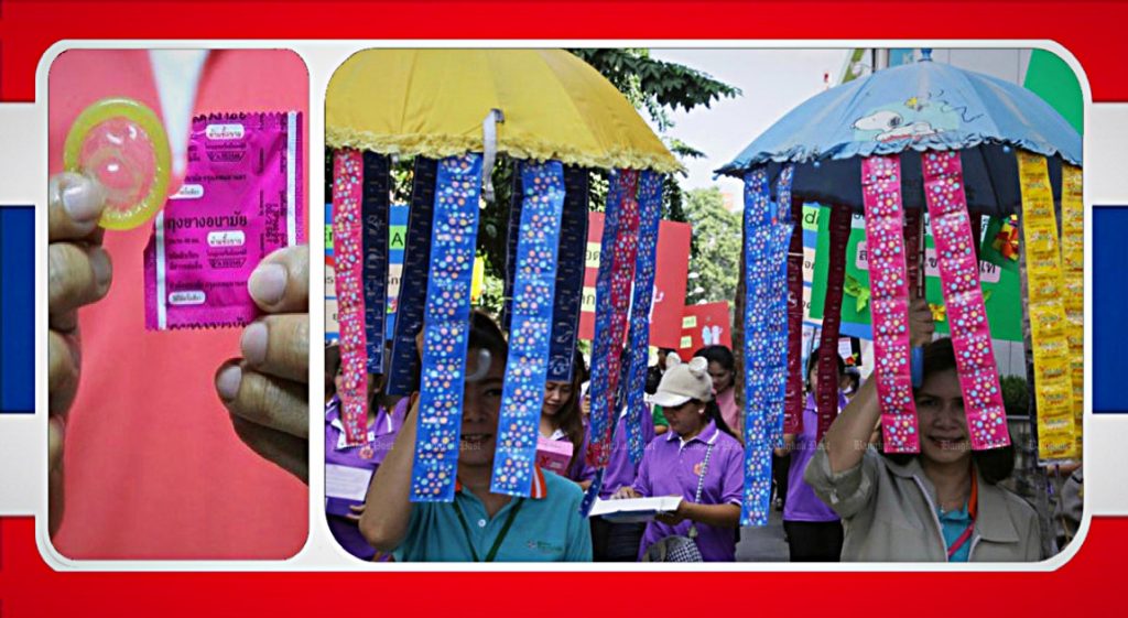 Thailand geeft een waarschuwing uit over de verkoop van ‘gratis’ verstrekte condooms