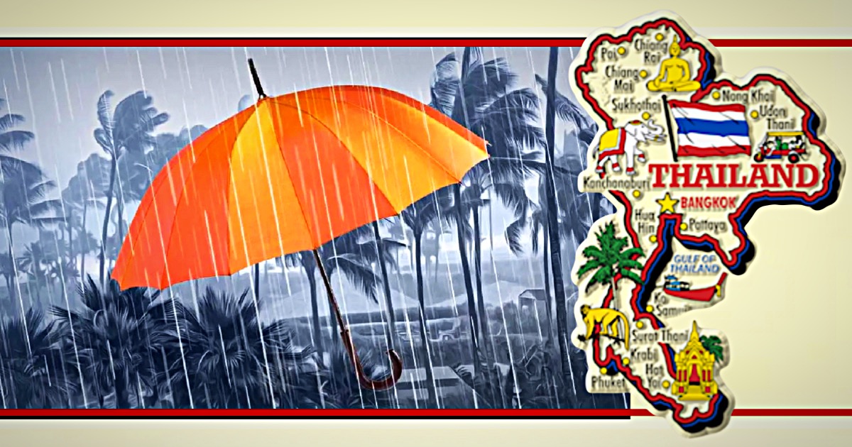 Thailand moet zich schrap zetten voor uiteenlopende weersomstandigheden in meerdere regio’s