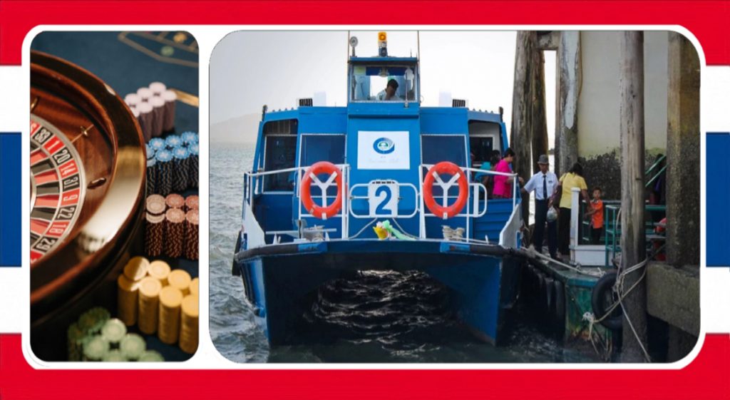 Gokgekke bevolking van Thailand blijft  naar het door een burgeroorlog getroffen Myanmar reizen om een gokje te wagen