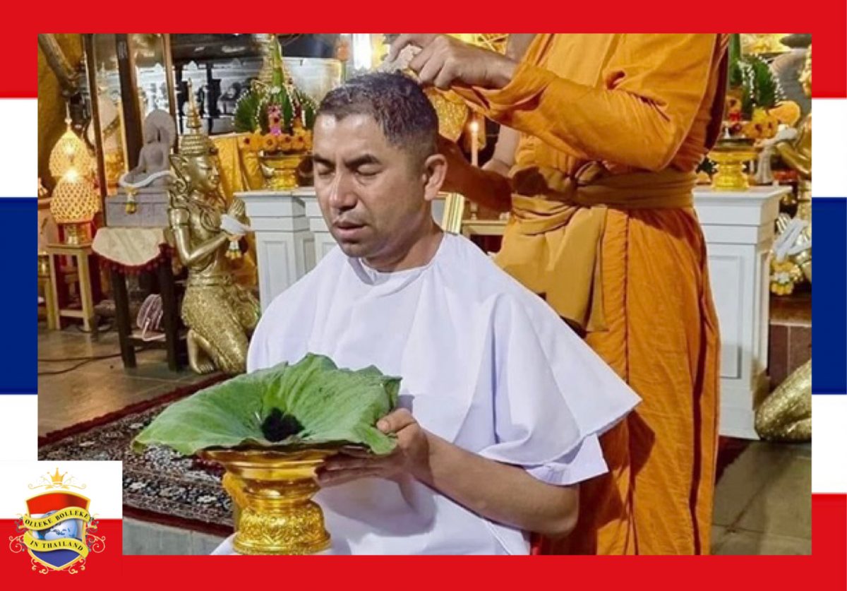 Big Joke gaat volgende week met pensioen en vloog naar de Thai Bodh Gaya-tempel in India om monnik te worden