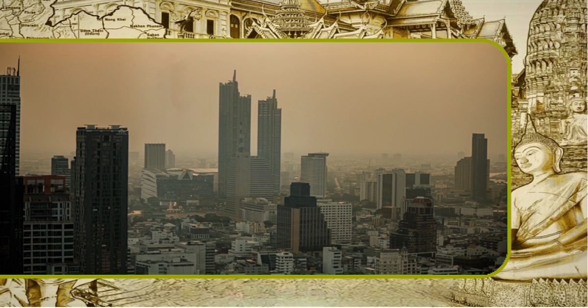 Bangkok zit in de problemen: het PM 2,5-stofniveau overschrijdt de norm in 50 gebieden, wat de gezondheid begint aan te tasten.