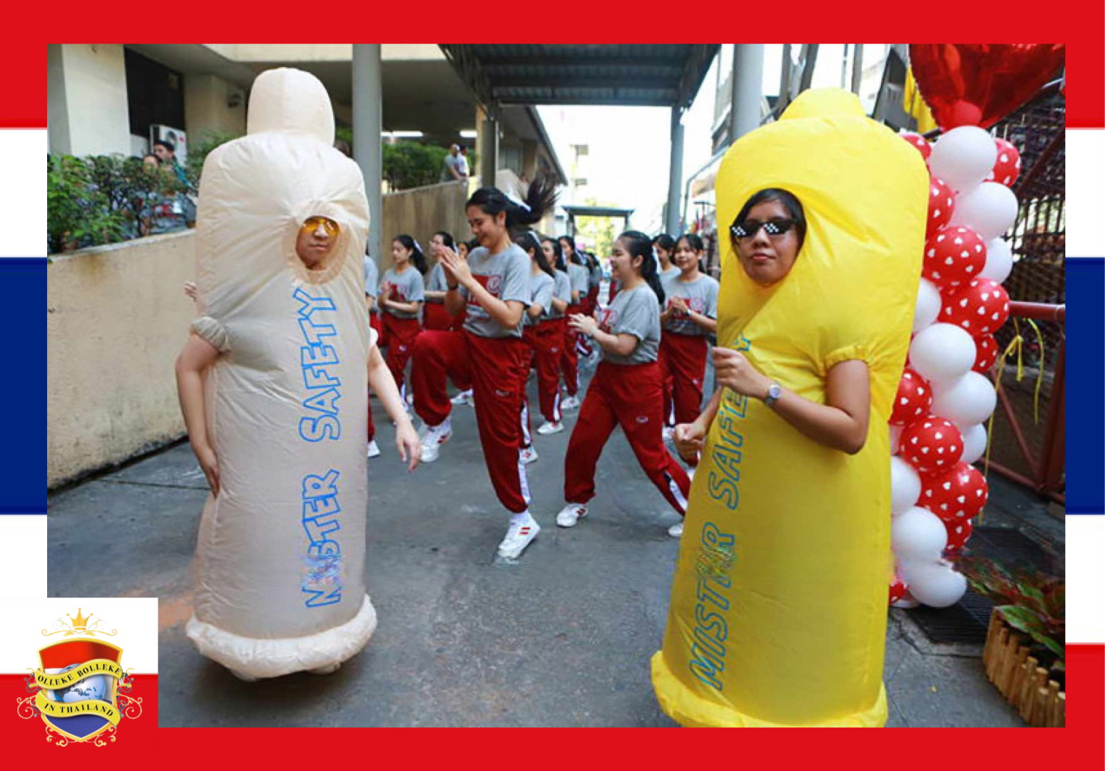 HIV is in Thailand stijgende, jongeren worden gestimuleerd om meer aan ‘veilige seks’ te doen