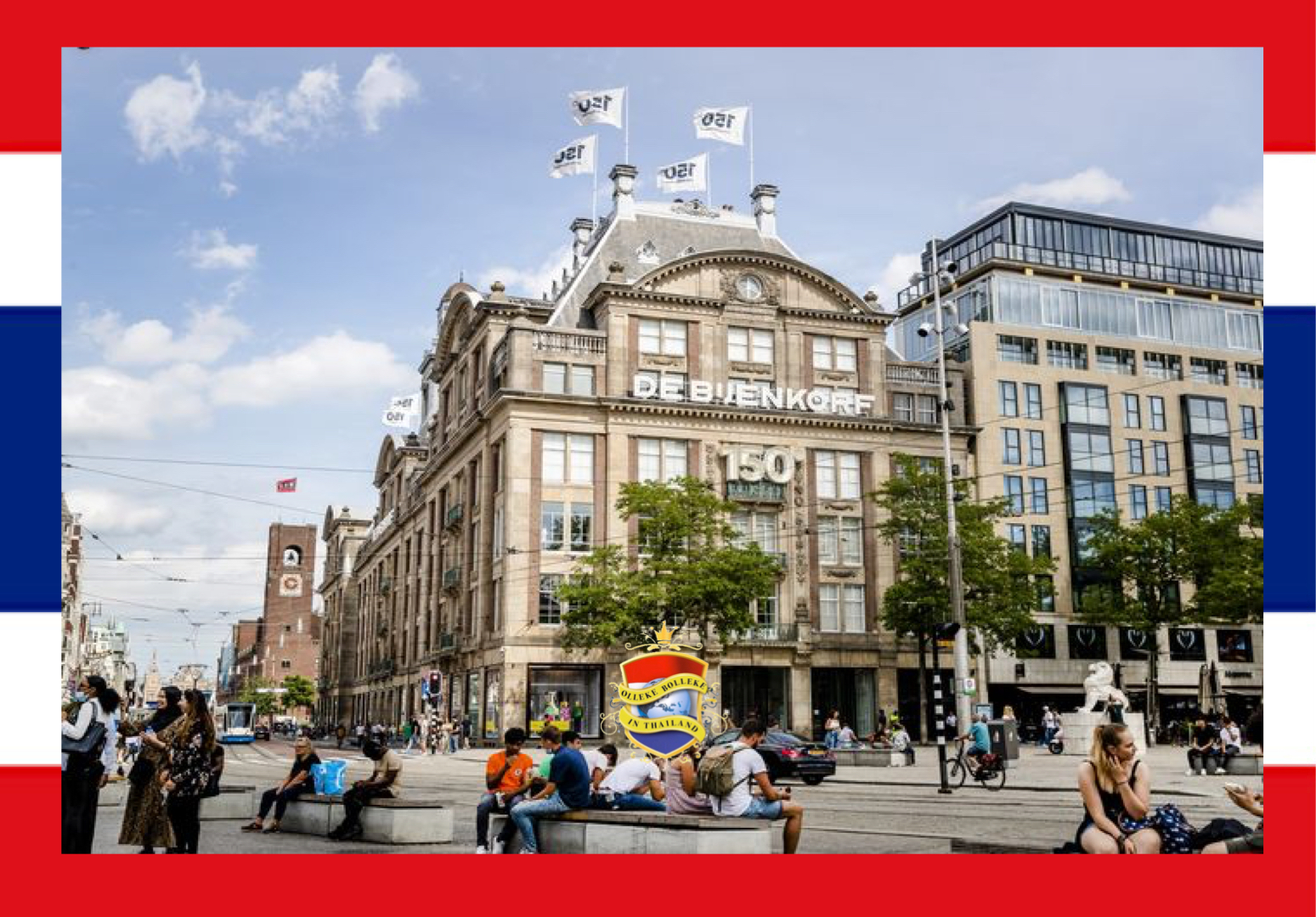 Het zou maar zou kunnen dat ‘De Bijenkorf’ binnenkort weer in de etalage staat