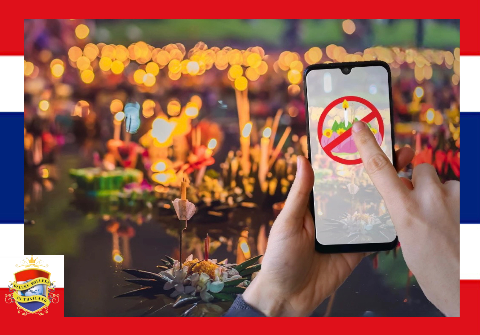 In Thailand ontstaat steeds meer kritiek vanwege de ecologische schade als gevolg van Loi Krathong-plastic