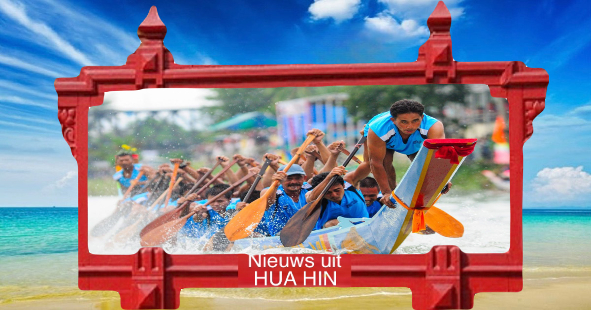Hua Hin organiseert van 17 tot 19 november een longtailboten race op het Khao Tao Reservoir