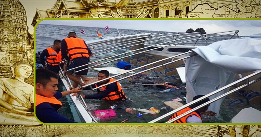 Drieënzeventig toeristen gered nadat speedboot kapseisde in Zuid-Thailand 