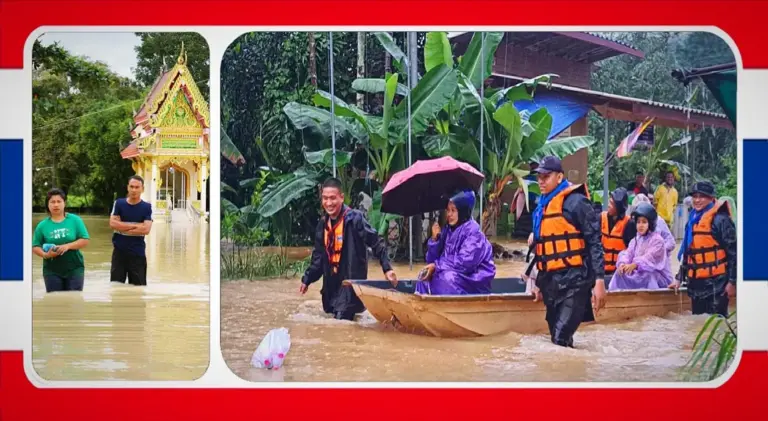 Bijna 10.000 huizen in Zuid-Thailand door overstromingen beschadigd