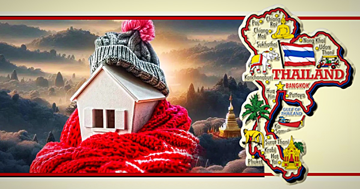 De kou in Thailand blijft nog even aan, het zuiden krijgt te maken met regen