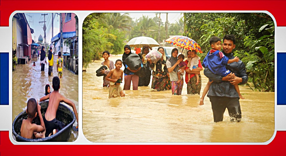 De oerstromingen in Zuid-Thailand zijn nog steeds kritiek