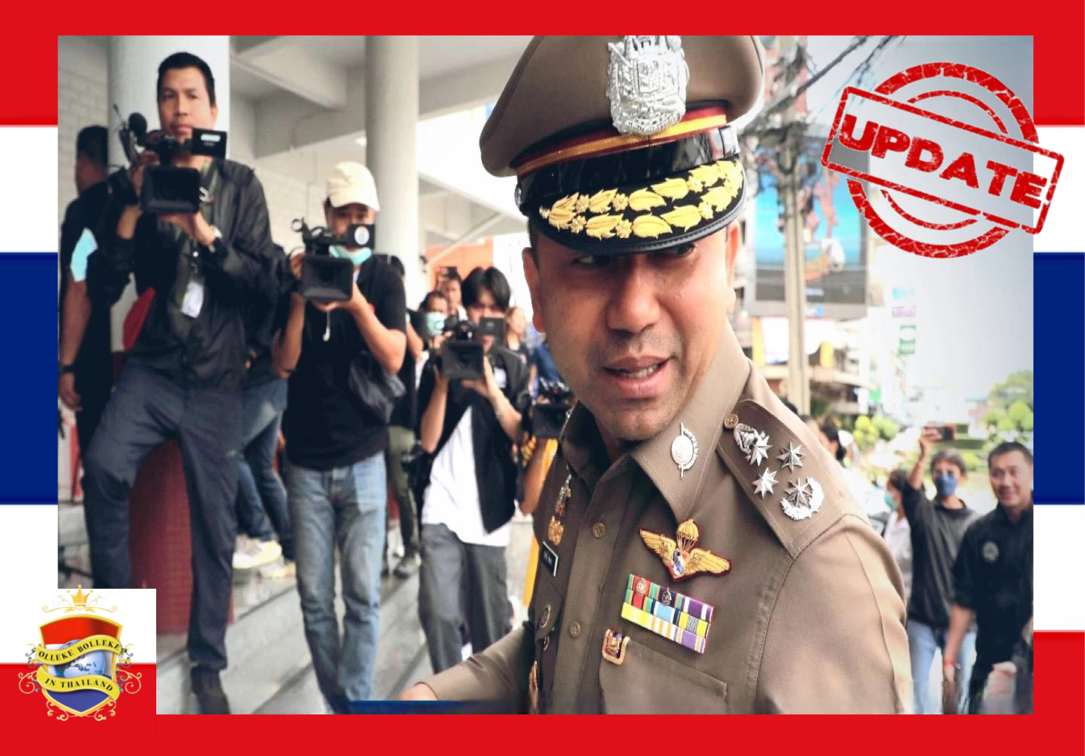 UPDATE | Drie politieagenten in Pattaya worden geconfronteerd met disciplinaire maatregelen wegens nalatigheid in de kindermisbruik zaak