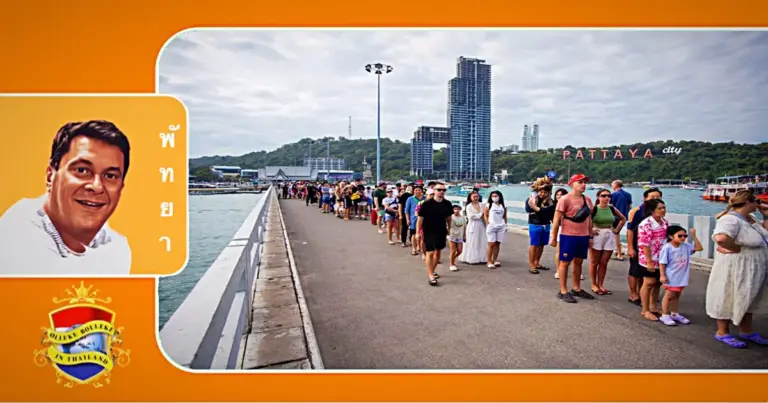 Koh Larn zag een recordaantal toeristen tijdens de Nieuwjaarsvakantie 2024