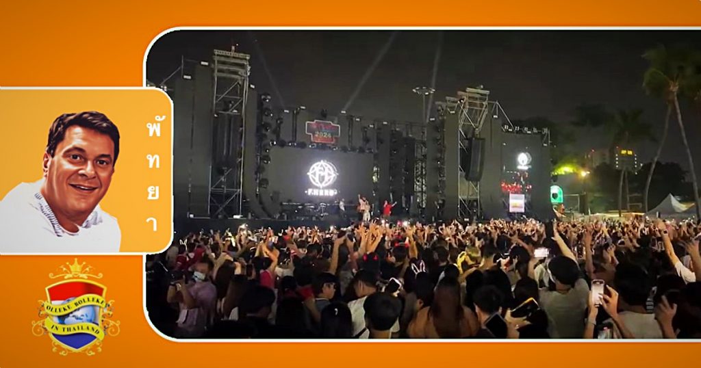 300.000 bezoekers gaven tijdens Countdown 2024 feest van Pattaya 2,5 miljard baht uit 