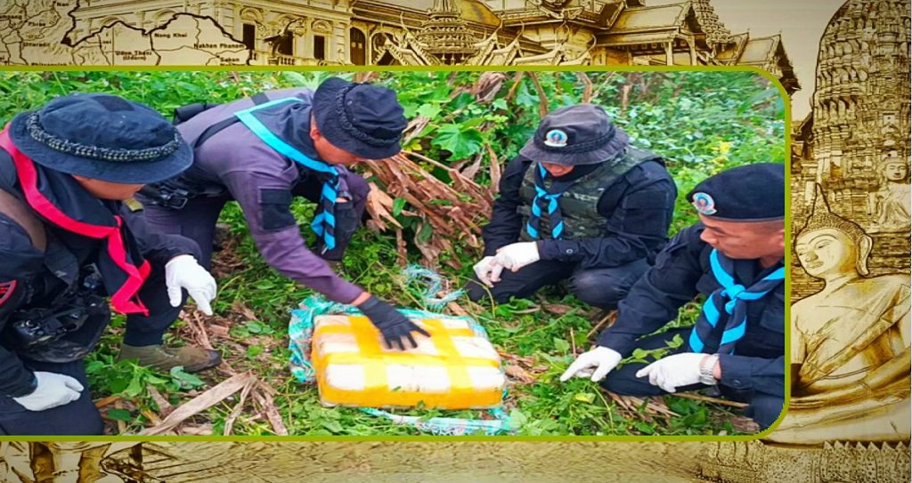 De confrontatie tussen het leger en drugssmokkelaars in Chiang Mai leidt tot inbeslagname van 200.000 meth-pillen