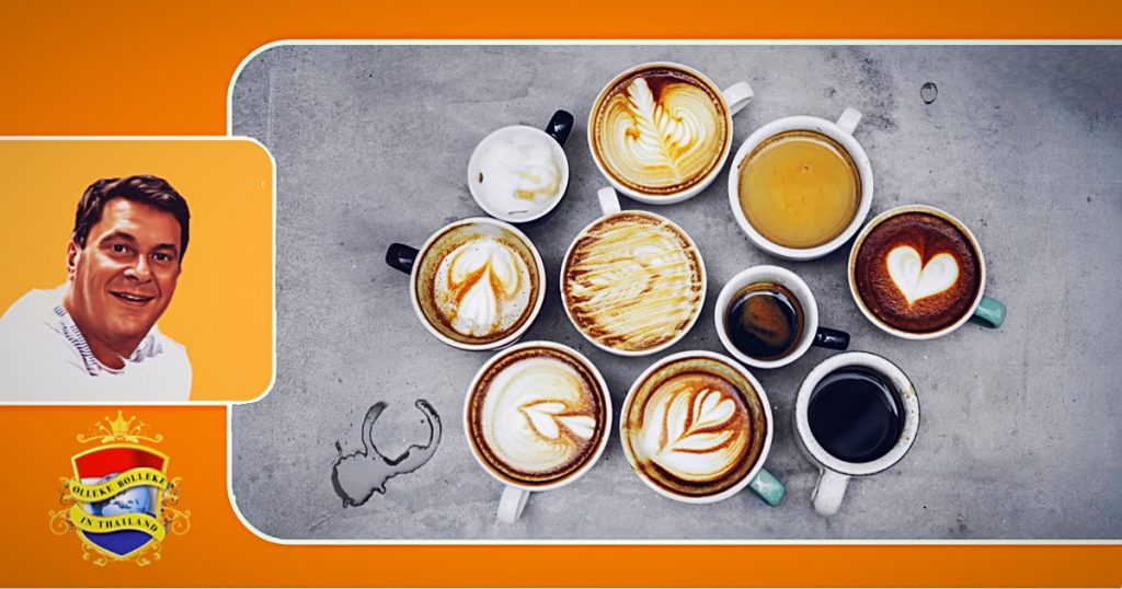 Hoeveel betalen wij eigelijk voor een kop koffie in Thailand 