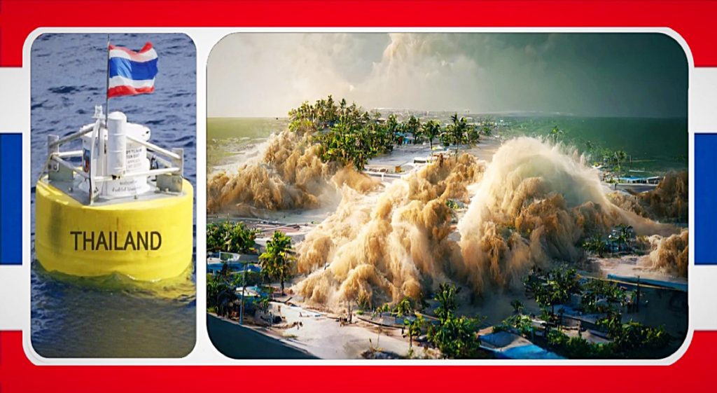 Thailand geeft toe dat er een tsunami-boei in de Andaman zee is losgeslagen maar het tsunami-waarschuwing’s systeem werkt naar behoren