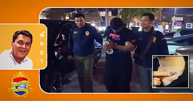 UPDATE | De goudrover van de Walking Street in Pattaya gearresteerd 