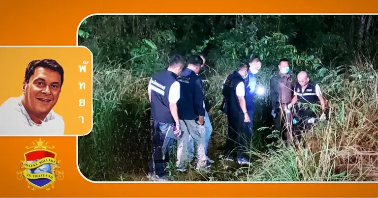 Bewoners van Pattaya hevig geschrokken nadat een Bolt taxichauffeur vermoord en in een rubberveld verbrand werd