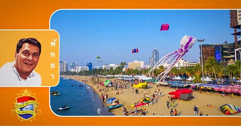 Volgende maand wordt het Internationaal vliegerfestival georganiseerd, een feeëriek gebeuren in Pattaya 