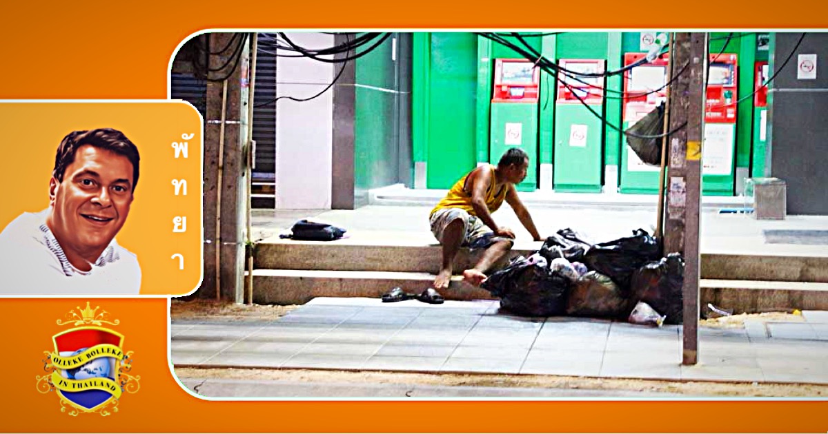De daklozen zijn en blijven een uitdaging voor de kustplaats Pattaya