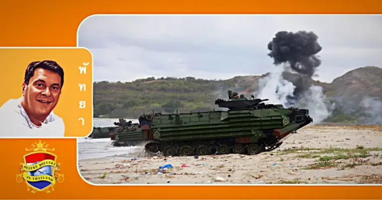🎥 | Volgende maand klinkt in Oost-Thailand het geluid van “duizend bommen en granaten”