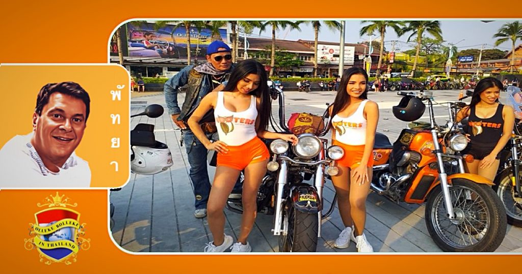 De kustplaats Pattaya maakt zicht op voor de “Burapa Bike Week 2024”