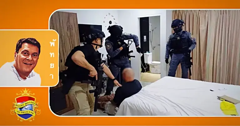 Engelsman bedenkt zijn ontvoering en wordt uiteindelijk met alle toeters en bellen door de politie in Pattaya gearresteerd