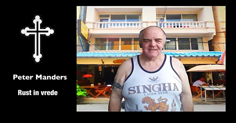 In memoriam Peter Manders 
