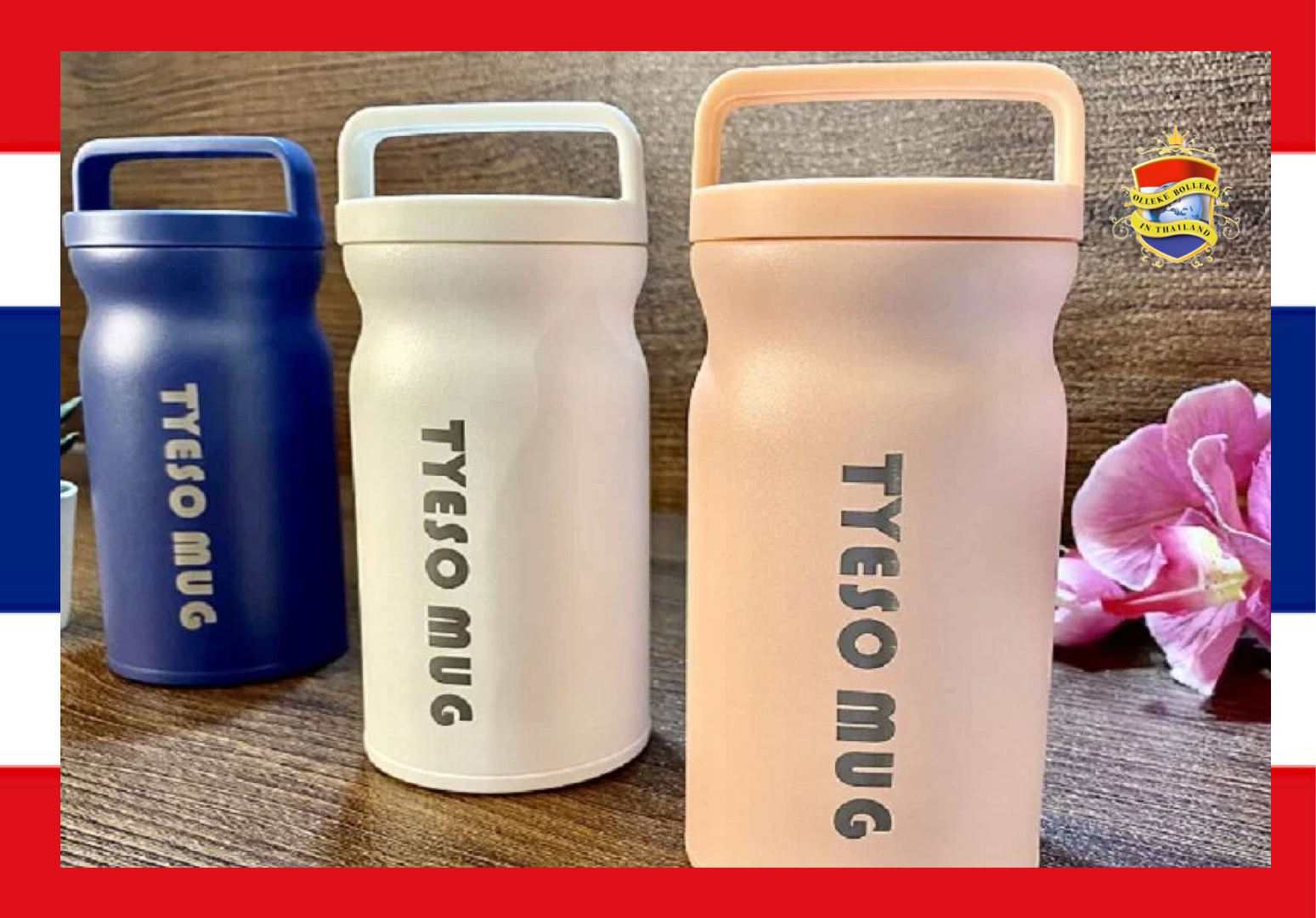 De markten in Thailand worden overspoeld met nagemaakte TYESO-thermobekers