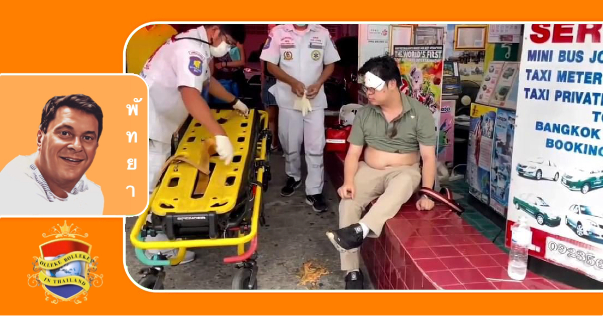 Gehandicapte Koreaanse toerist aangevallen in Pattaya, naar verluidt door twee Russische staatsburgers