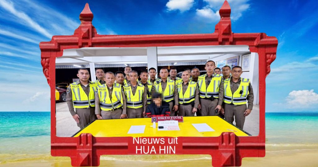 Thaise man uit Hua Hin gearresteerd met 190 methamfetamine pillen in zijn bezit