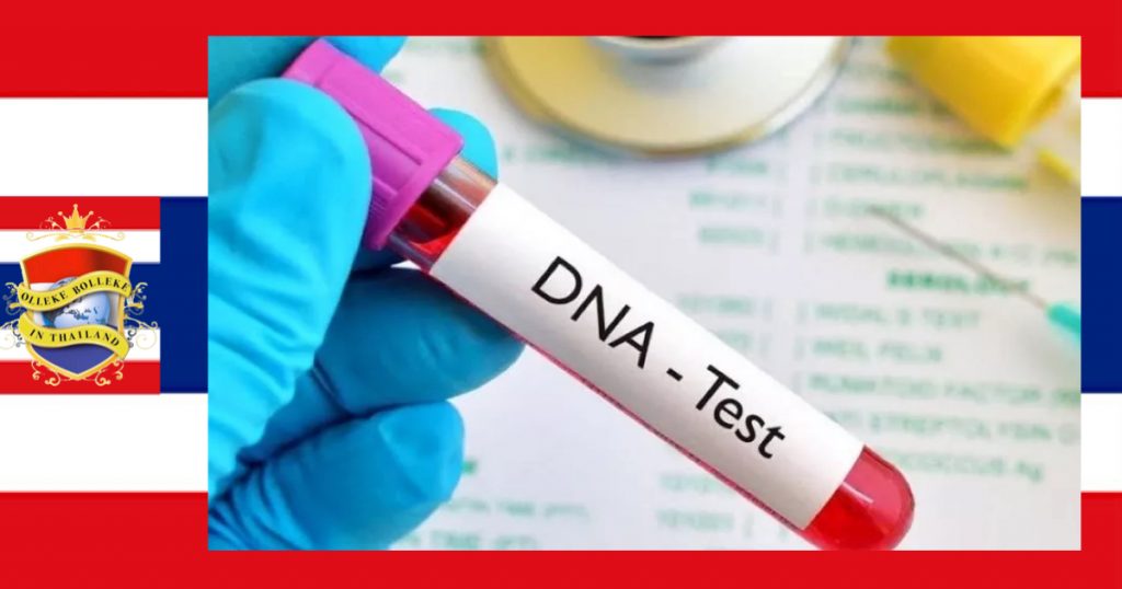 Thailand zet een nieuw DNA testprogramma op om het aangevraagde Thaise burgerschap te verifiëren 